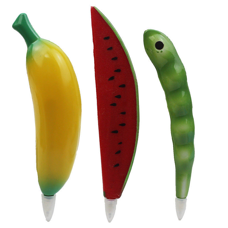 Wholesale  Creative Cartoon Fruit Pen