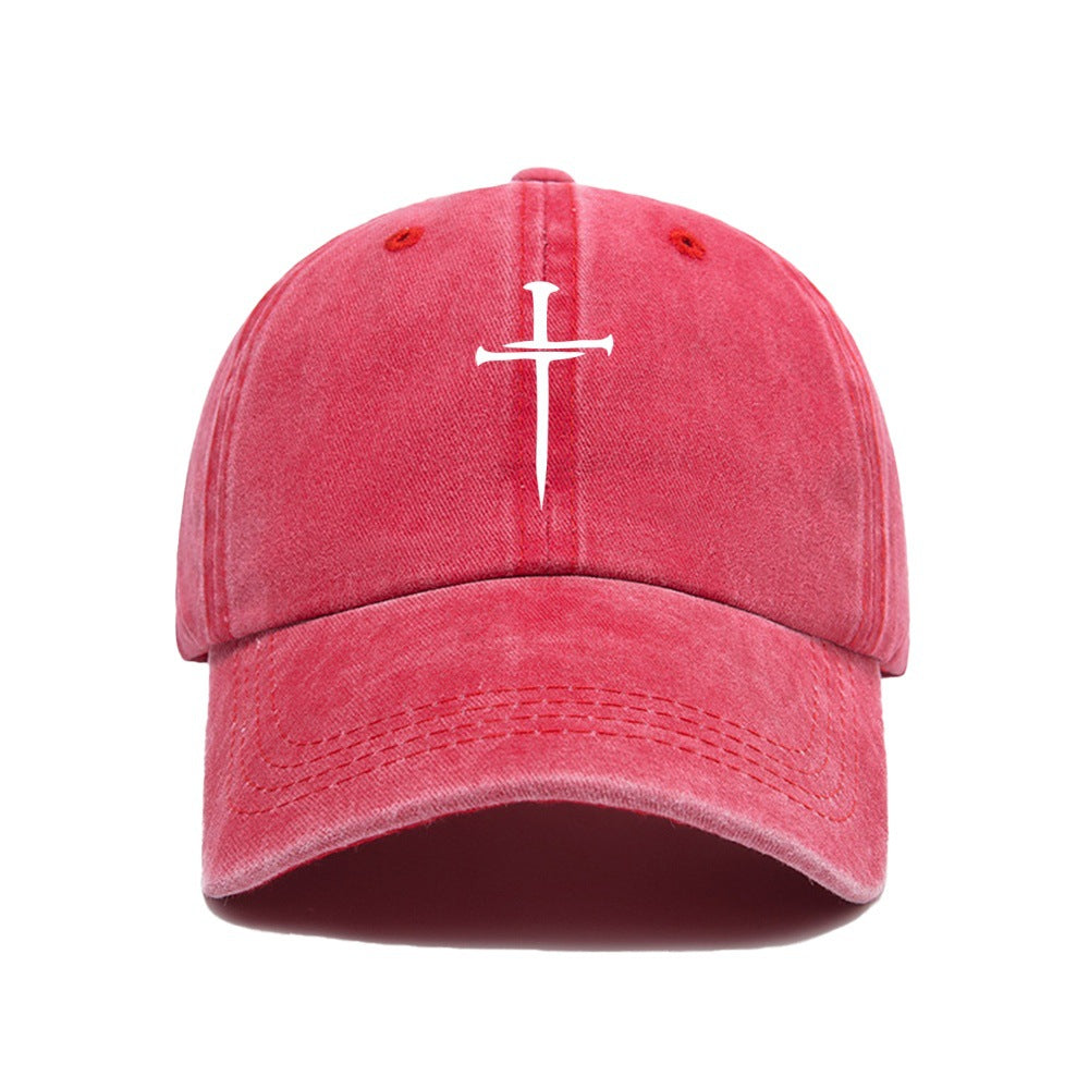 Wholesale  Cross Printed Baseball Cap