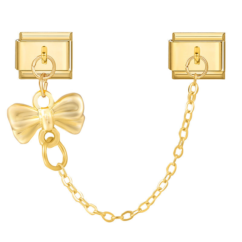 Wholesale Italian double hanging DIY Composable Bracelet Charms DIY Bracelets