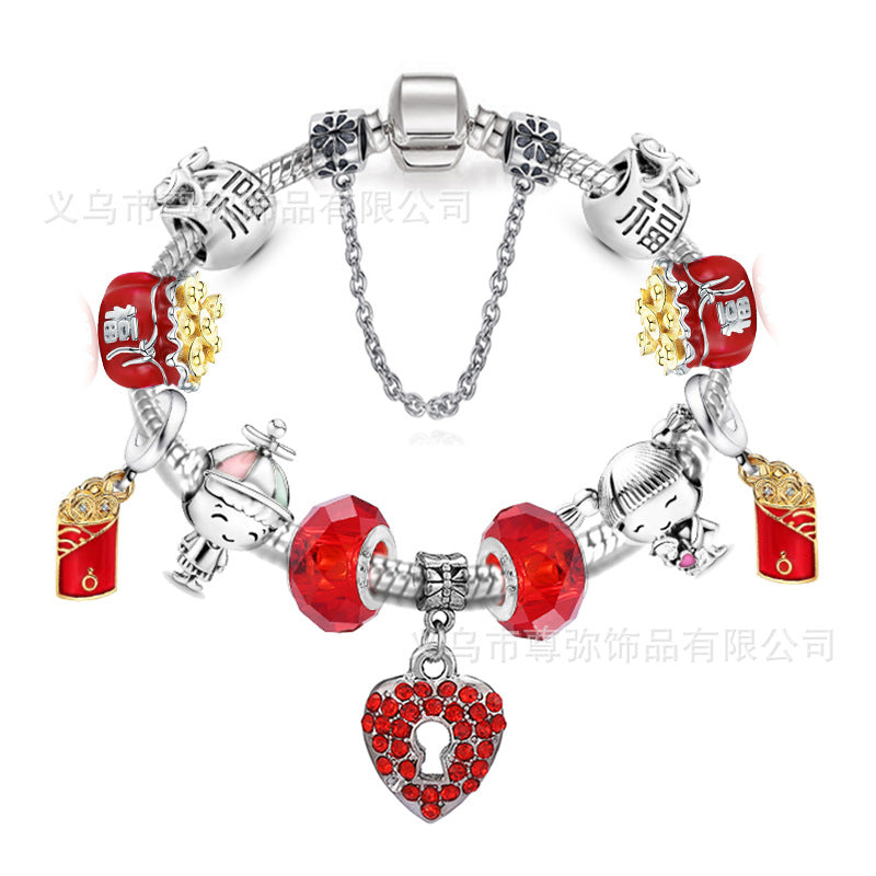 Wholesale sy Cat Mermaid Bracelet,  Alloy Electroplated Fashion Accessory for Gift