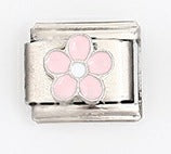 Wholesale Italian Style Flower Modular Bracelet Stainless Steel Fashion Accessory For Gift And Resale