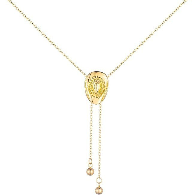Wholesale Diamond Pull-Out Tassel Adjustable Necklace choker necklace