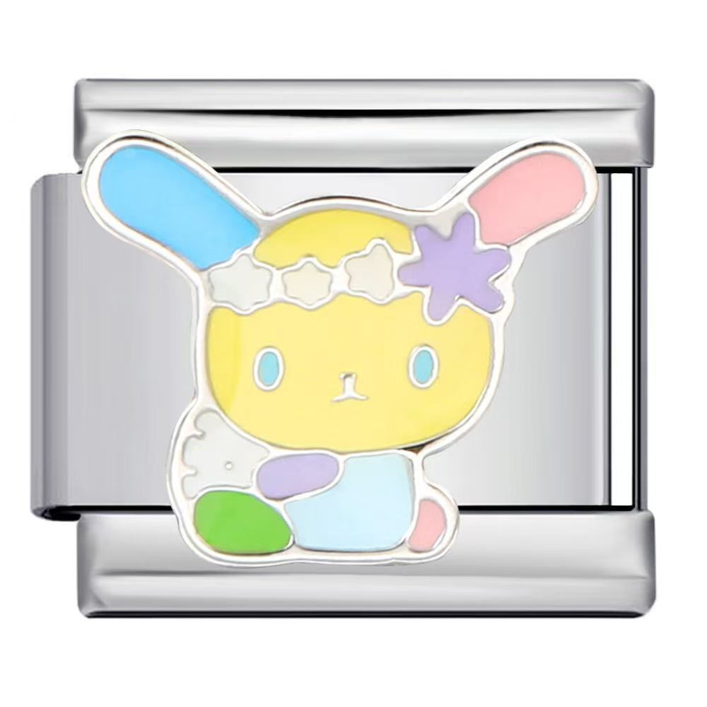 Wholesale Italian Charm Bracelet 9mm DIY Splicing Cute Creative Titanium Steel Composable Bracelet