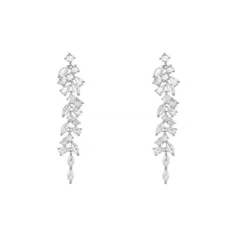 Wholesale Alloy Geometric Tassel Earrings