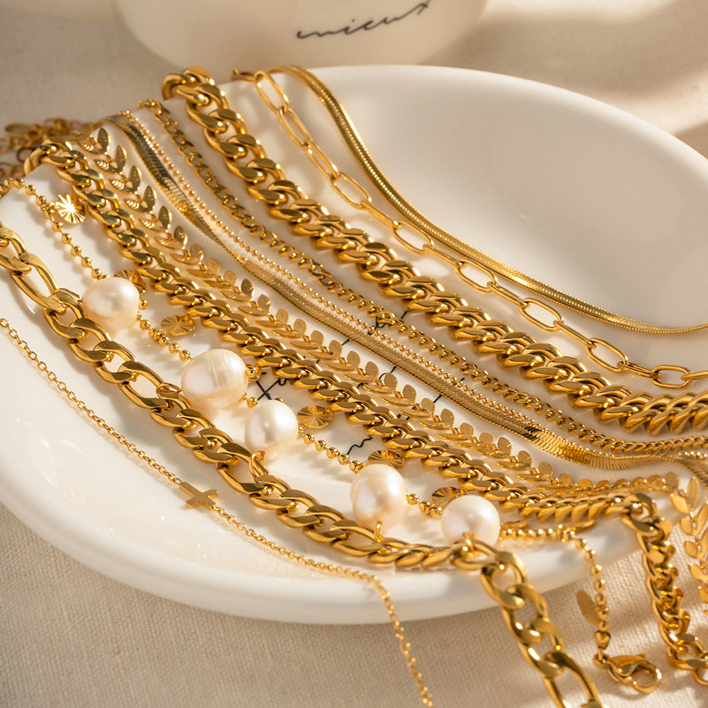 Wholesale Vintage Cross Anklet Titanium Steel Anklets ACC-AS-JD001