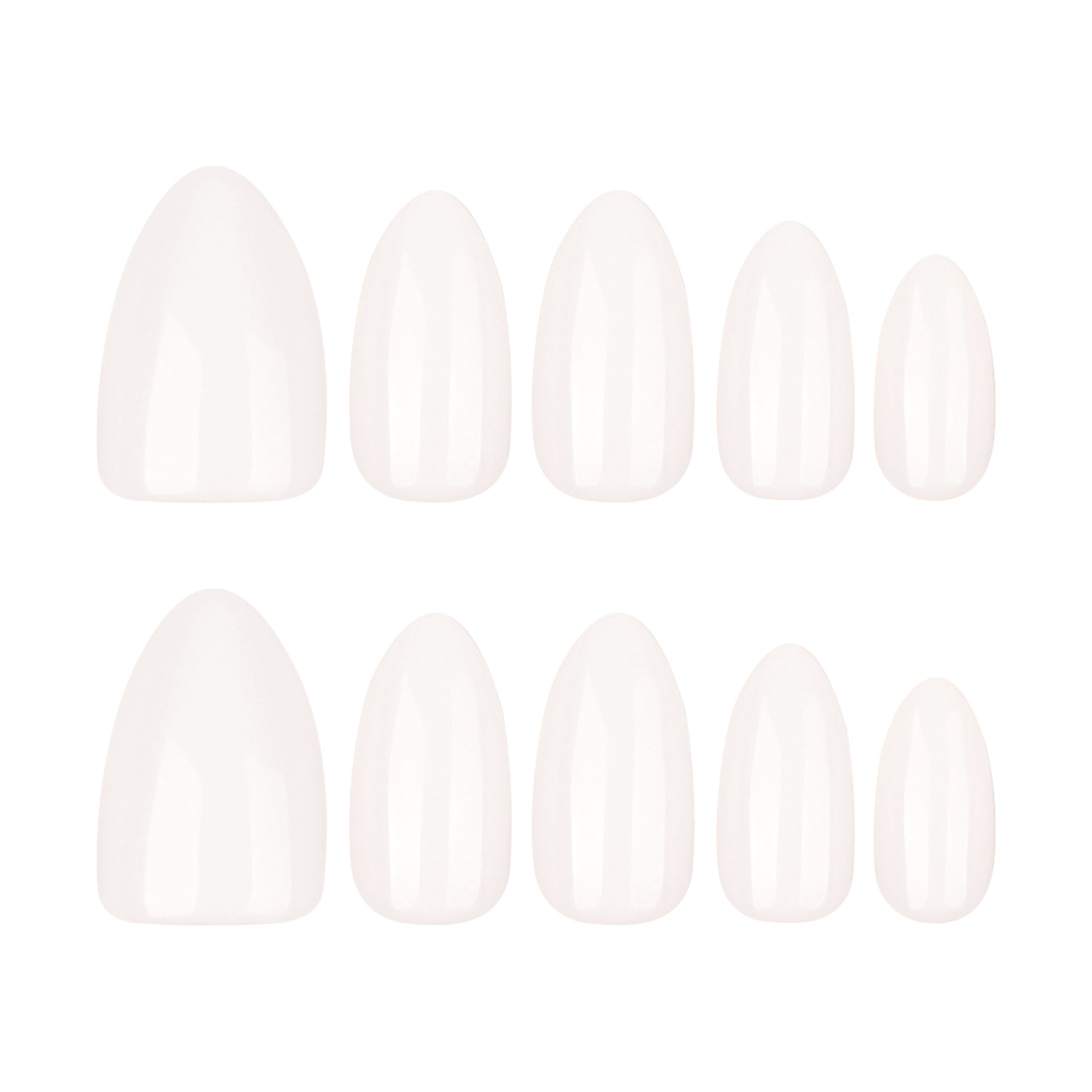 Wholesale 24 Pieces/box White Solid Bow Nails Kits Nail Stickers