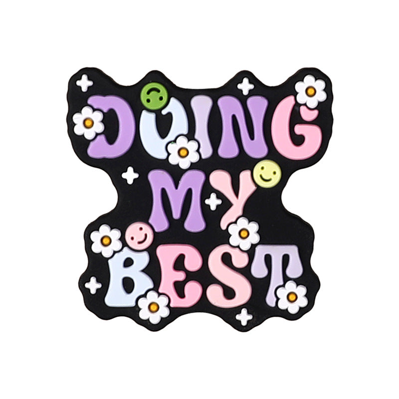 Wholesale 20pcs English brand Focal Beads DIY Bead Accessories