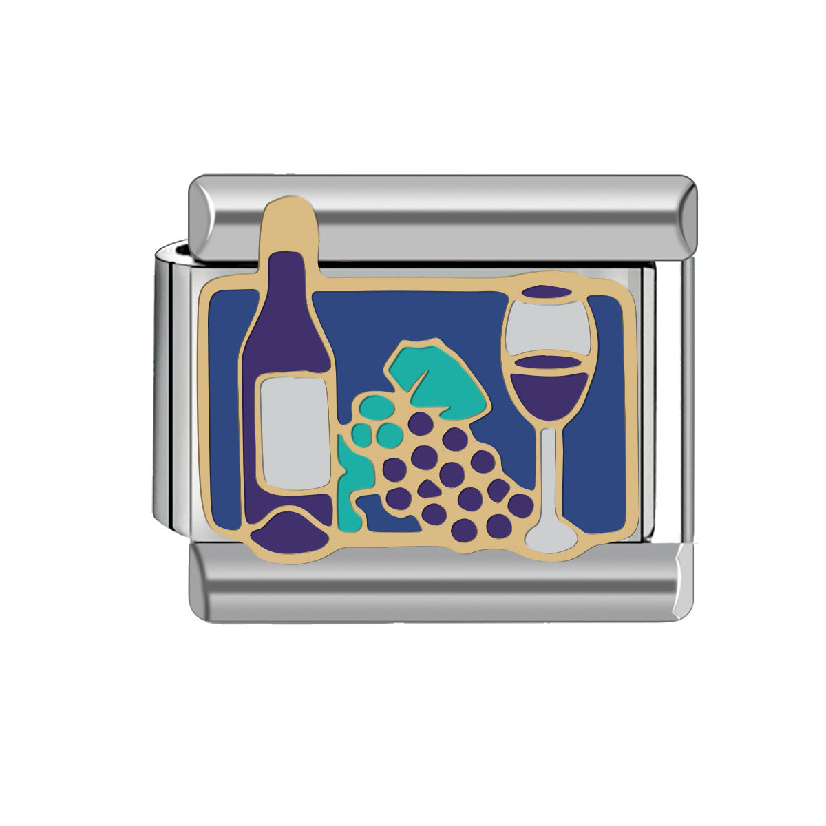 Wholesale Italian Charm Bracelet 9mm DIY Splicing Cute Creative Stainless Steel Composable Bracelet