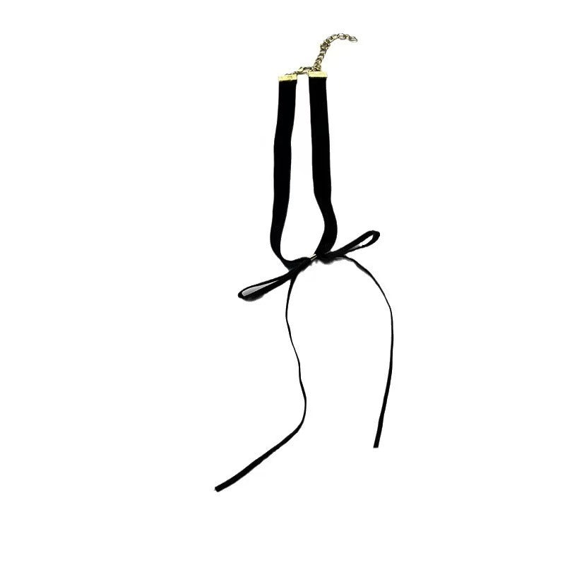 Wholesale Velvet bow vintage choker necklace