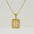 Wholesale 18K stainless steel hollow 26 English letter necklace