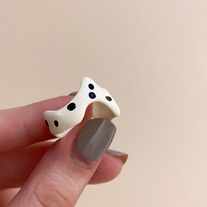 Wholesale  pink cute monster ring