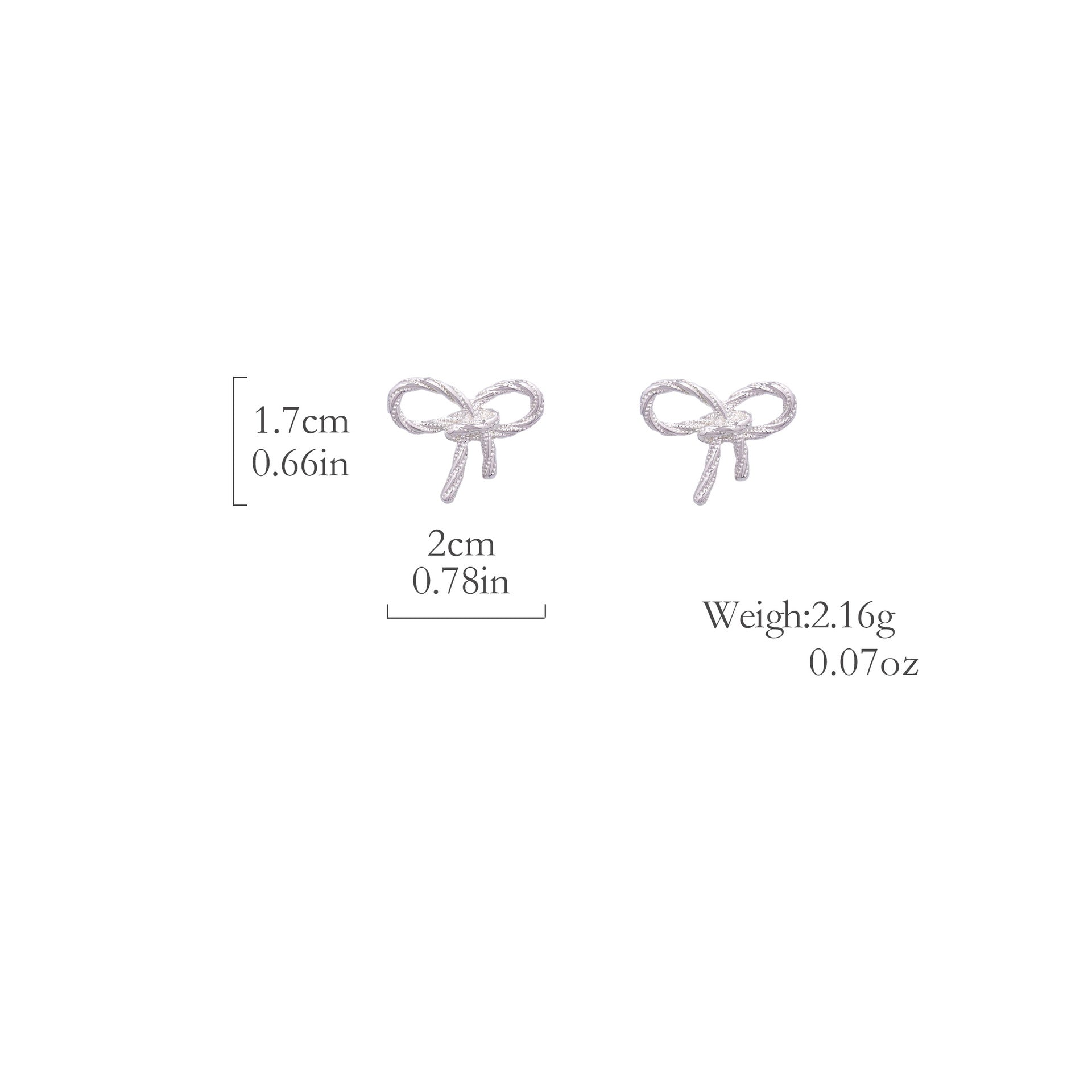 Wholesale  metal hollow earrings