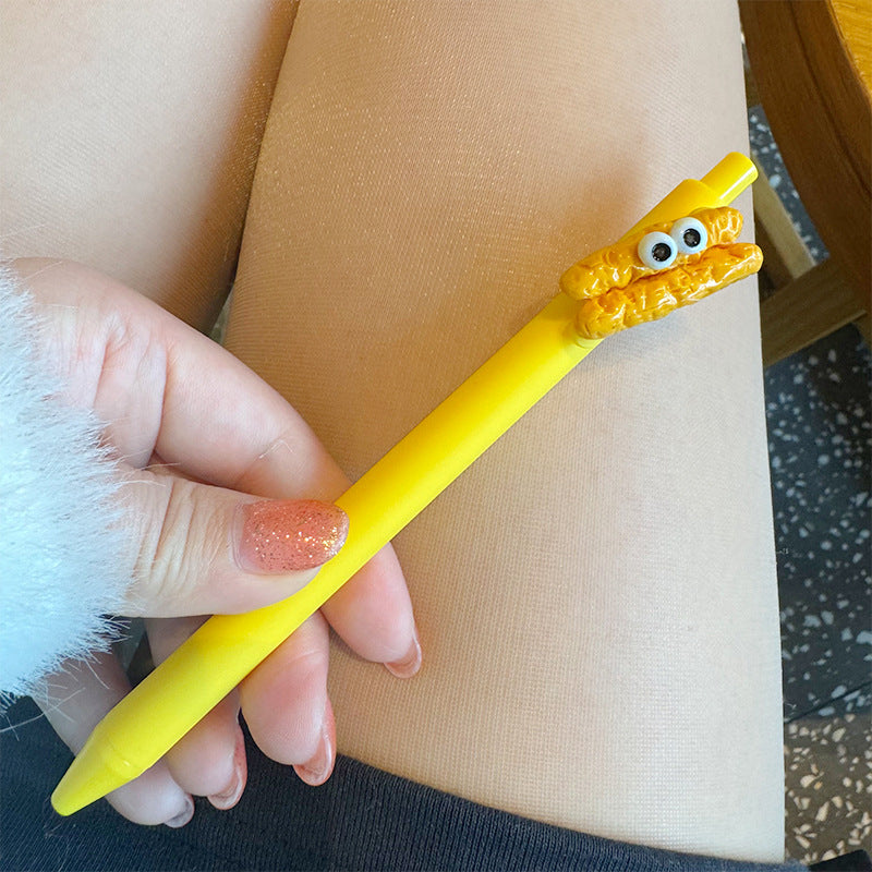 Wholesale Interesting creative biscuit resin cartoon gel pen