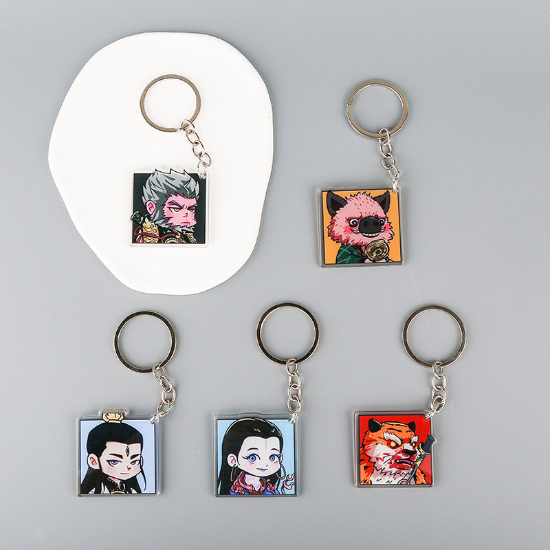 Wholesale Cartoon Anime Acrylic Keychains ACC-KC-HangLi022