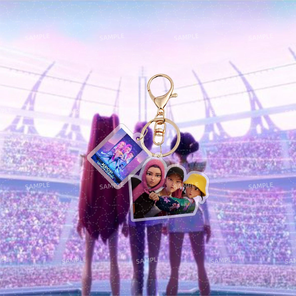 Wholesale KPOP Anime Acrylic Keychain