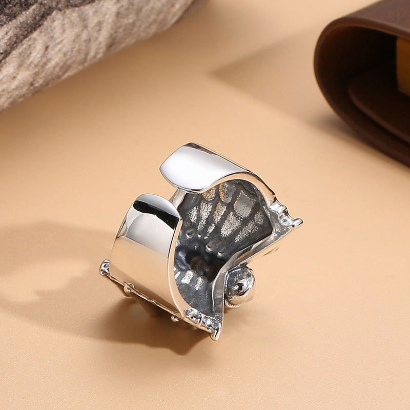 Wholesale Punk  Ring Adjustable Unisex Metal Jewelry Boutique Resale Accessory