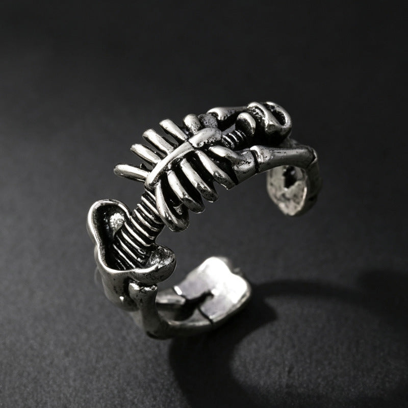 Wholesale Hip-Hop Skull Ring for Men,  Zinc Alloy  Jewelry Accessory