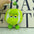 Wholesale cute little tennis ball rex rabbit fur keychain