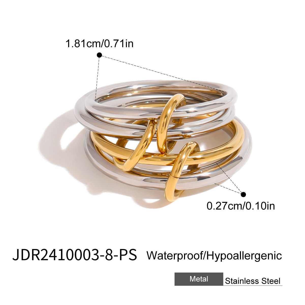 Wholesale Stainless Steel Stacking Rings