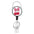 Wholesale Medical Series Acrylic Retractable Rotating Badge Keychain