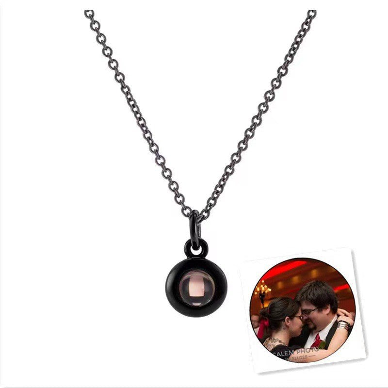 Wholesale 100 Languages I Love You Projection Necklace ACC-NE-Shiyu009