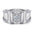 Wholesale  domineering exaggerated 925 sterling silver ring