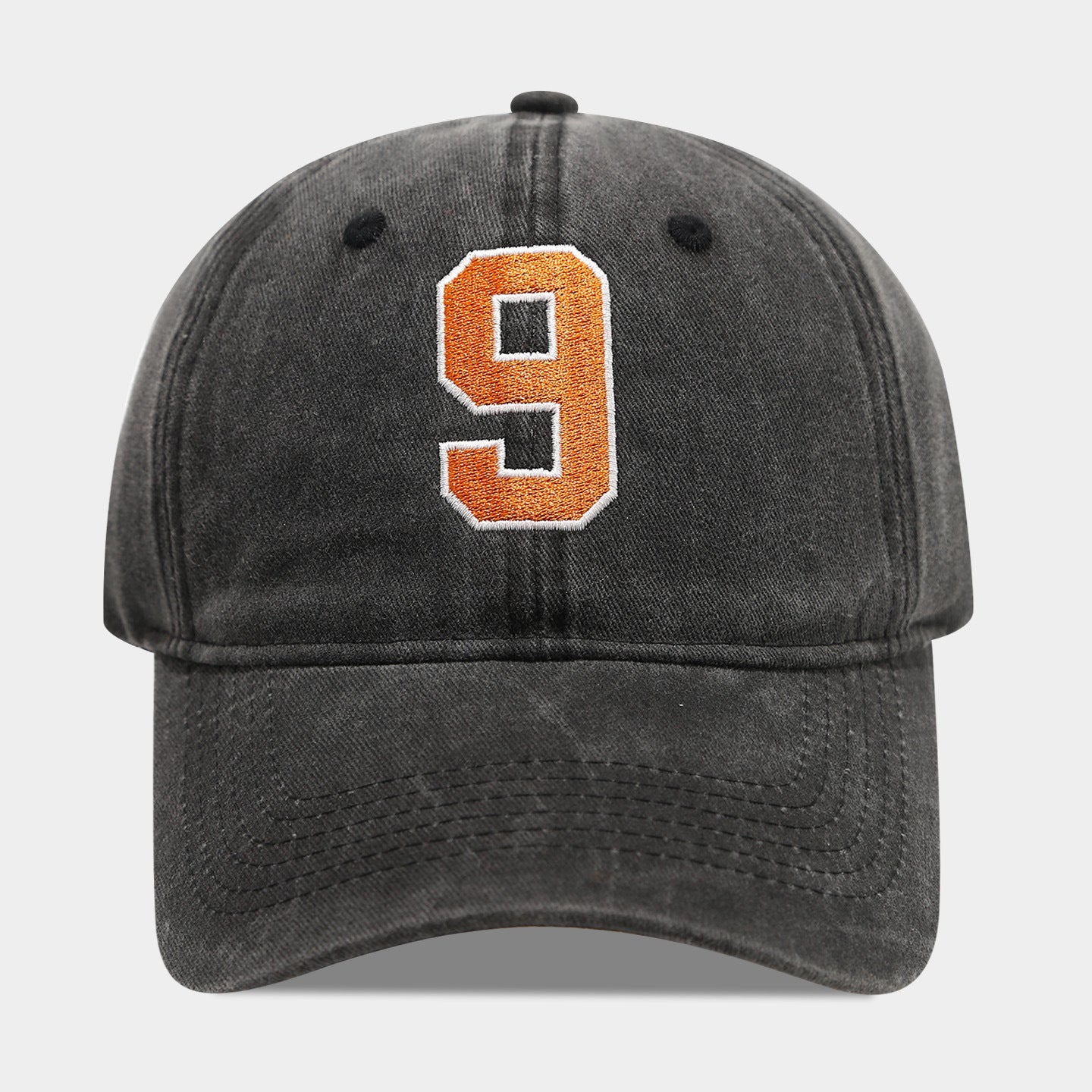 Wholesale Retro Washed  10 Number  Baseball Cap