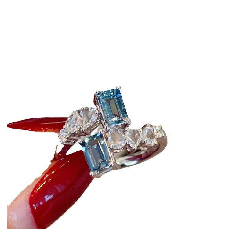 Wholesale luxury diamond Open women's ring