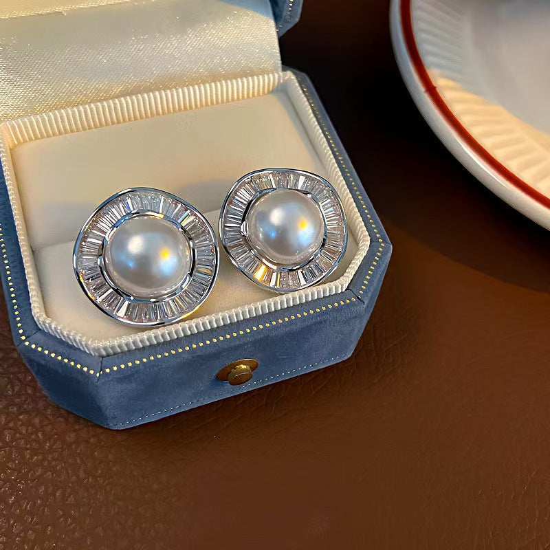 Wholesale Micro-Inlaid Zirconia Light Luxury Earrings  ACC-ES-ZhiLing005