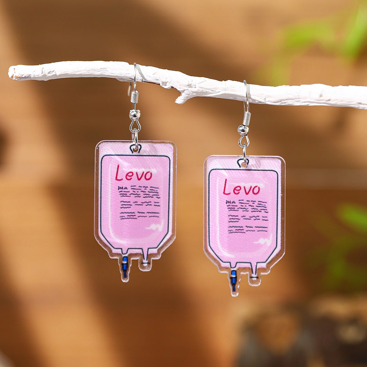 Wholesale Nurses' Festival Series Acrylic Heart Earrings