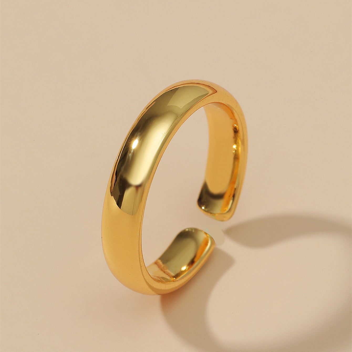 Wholesale Water Drop Gold Plated Open Rings ACC-RS-GouYa001