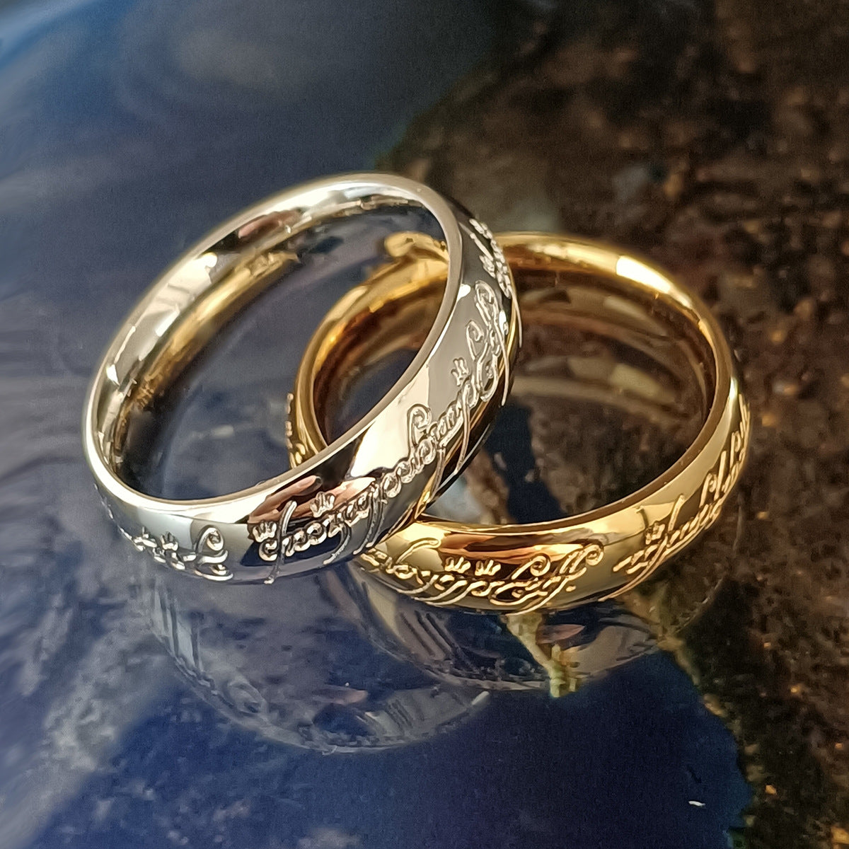 Wholesale  titanium steel ring do not fade trend  hand jewelry