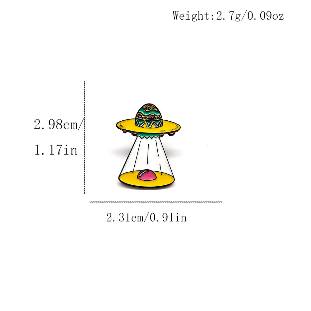 Wholesale 10pcs Cartoon Eggshell Dinosaur Baby Easter Egg Badge Brooch