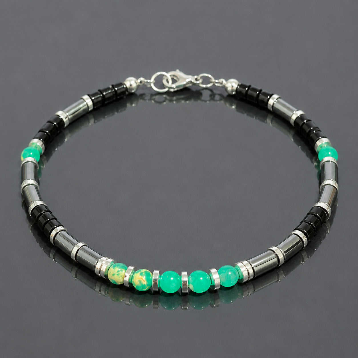 Wholesale Stylish Natural Stone Beaded Bracelet With Lapis Lazuli And Tiger Eye Fashion Accessory For Casual Everyday Wear Or Gift