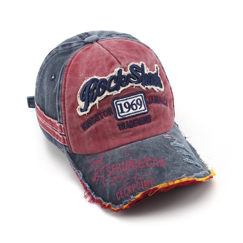 Wholesale  wash cloth fashion old 1969 baseball cap