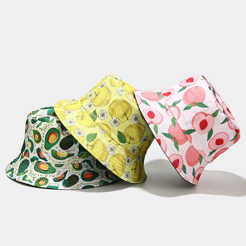 Wholesale Fruit Pattern Bucket Hat ACC-HT-LvYi016