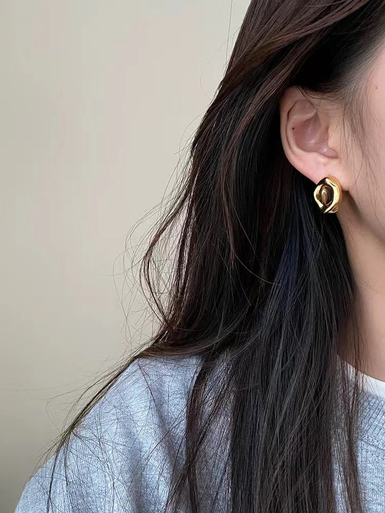 Wholesale  Retro Fairy Flower Bow Earrings