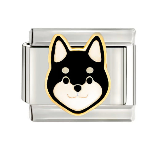 Wholesale 9mm Italian Charm Starter Bracelets DIY square Single Section Creative Stainless Steel Composable Bracelet