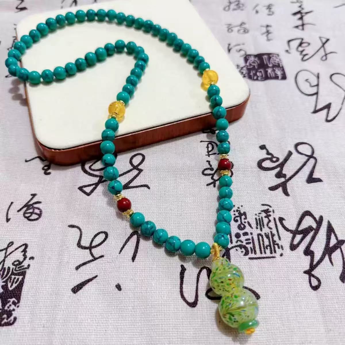 Wholesale Turquoise Beaded Bracelet Tibetan Style Jewelry Accessory for Everyday Wear