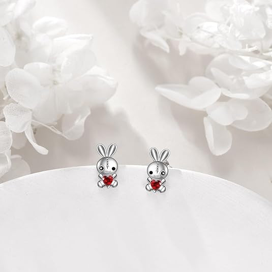 Wholesale Halloween Easter Ghost Face Ghost Cute Little Ghost Earrings