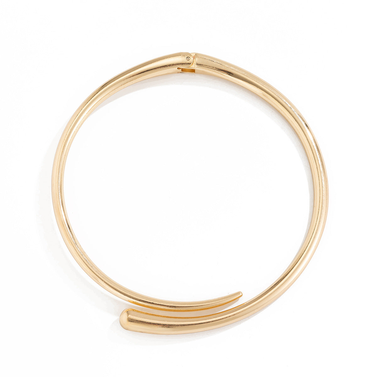 Wholesale Spring-opening choker metal necklace