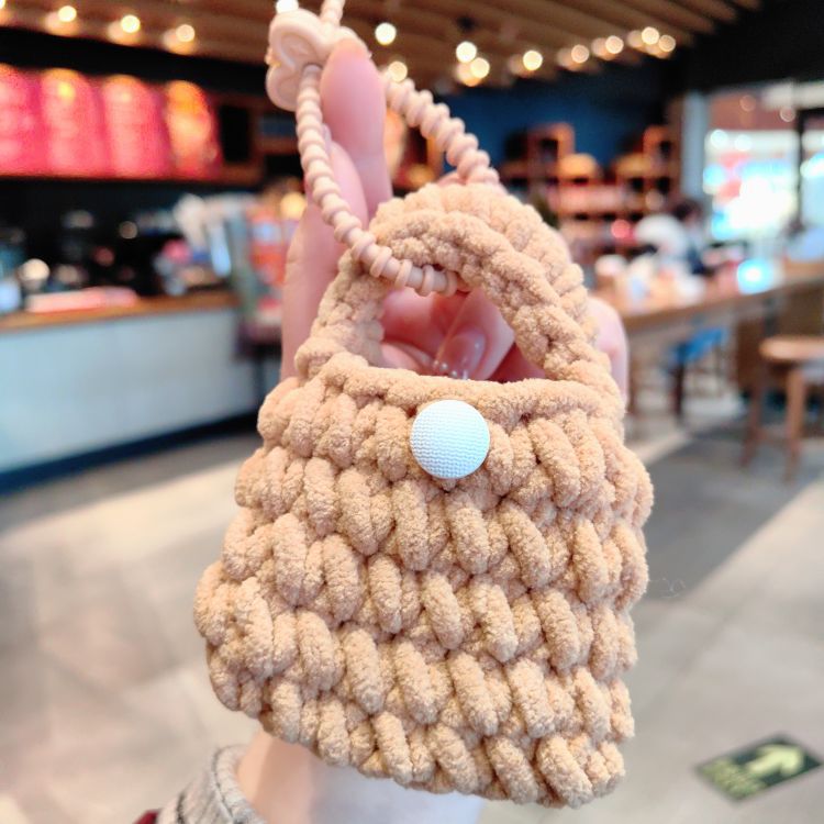 Wholesale Yarn Coin Purse Keychain Lanyard Keychain Keychain Wallet ACC-KC-AiLe001