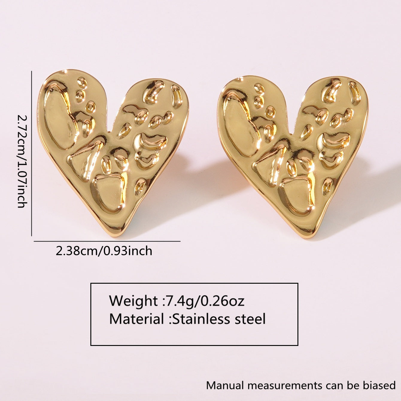 Wholesale light luxury  exaggerated earrings geometric stainless steelearrings