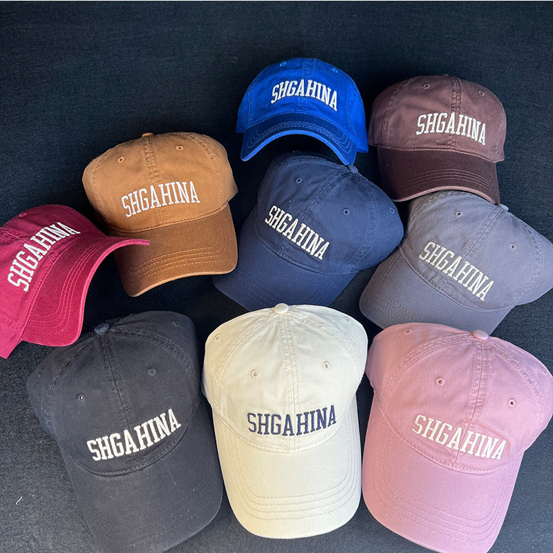 Wholesale Dried Rose Pink Letters Embroidered Baseball Cap ACC-HT-Yizhan003