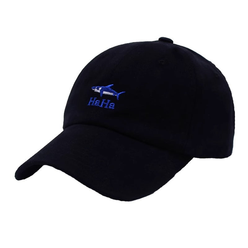 Wholesale Alphabet shark print baseball cap