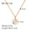 Wholesale  Retro  Stainless Steel Oil Drop Pendant Necklace
