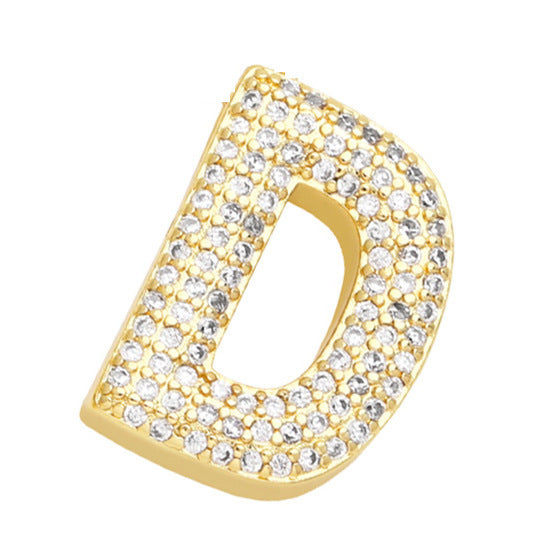 Wholesale 26 letters light luxury necklace