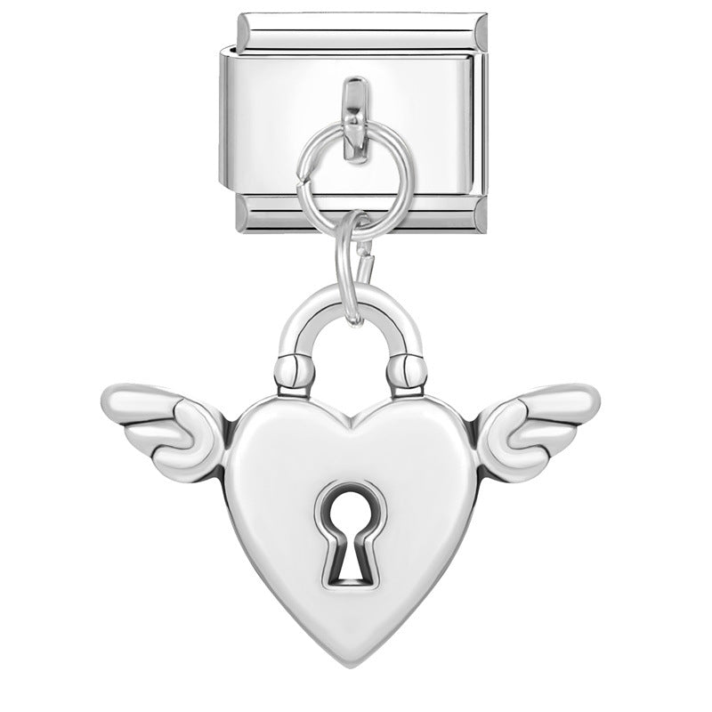 Wholesale Charms steel bottom detachable bracelet module bracelet DIY