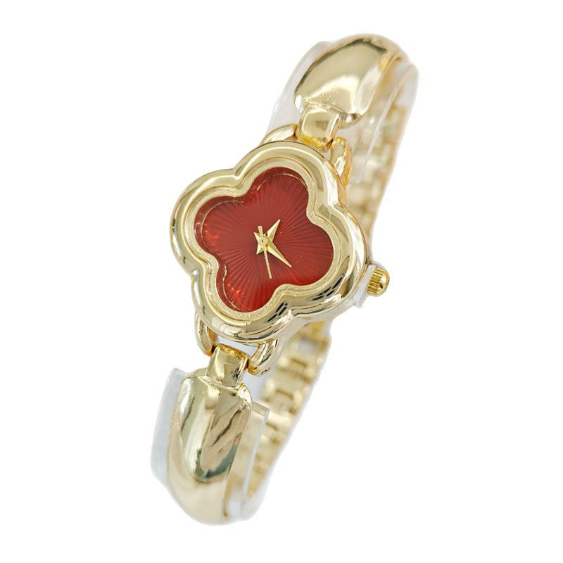 Wholesale Women S Quartz Watch Four Leaf Clover Dial Everyday Gift Fashion Accessory