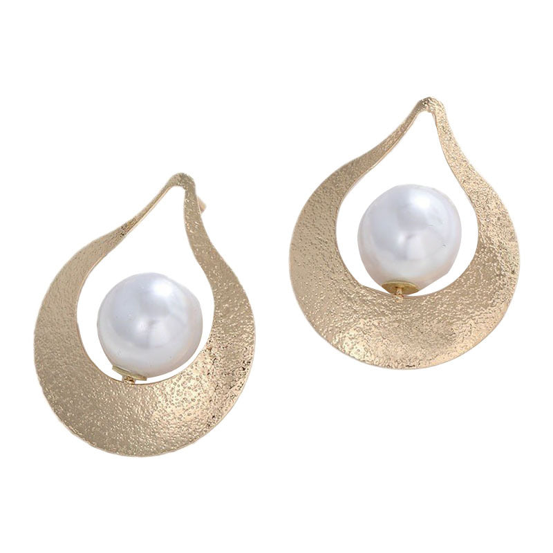 Wholesale Exaggerated Large Pearl Earrings